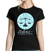 T-shirt femme Balance | Signe Astrologique - Planetee