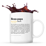 Mug Beau-papa avis Fille recommandation - Planetee