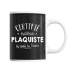 Mug Homme Plaquiste Meilleur de France | Tasse Noire métier - Planetee