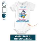 Cadeau Bébé Enfant Bêtises Licorne Famille Personnalisable Fille - Planetee