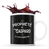 Mug Propriété de Gaston - Planetee