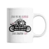 Mug J'suis pas une allumeuse mais quand je mets le contact j'suis carrémént sexy - Planetee