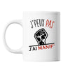 Mug Manif j'peux pas Blanc - Planetee
