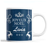Tasse Noël Livia Bleu - Planetee