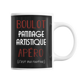 Mug Patinage Artistique C'est ma Routine - Planetee