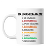Mug blanc Scroller Insta Journée Parfaite - Planetee