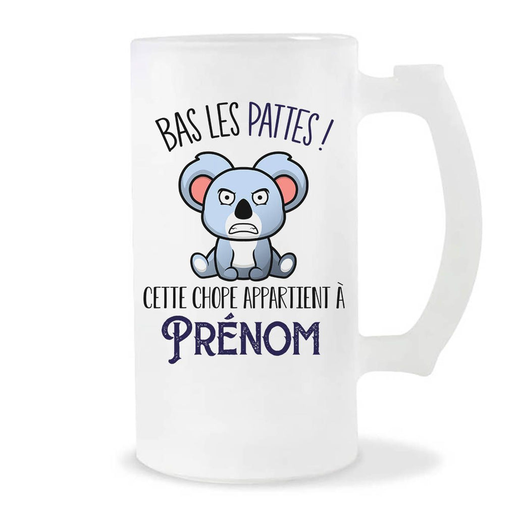 Chope à Bière Tonton A Besoin D'une Bière - Verre Humour Idée Cadeau Anniversaire