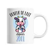 Mug Buveur de Lait depuis 2001 - Planetee