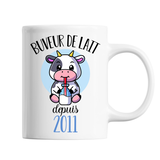 Mug Buveur de Lait depuis 2011 - Planetee