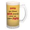 Chope de bière David Super Papa - Planetee