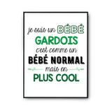 Affiche fier d'être Gardois - Planetee