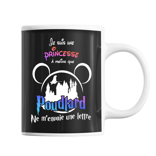 Mug Je suis une Princesse a moins que Poudlard ne m'envoie une lettre - Planetee