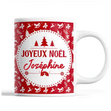 Tasse Noël Joséphine Rouge - Planetee