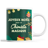 Tasse Noël Chimiste homme Vert - Planetee