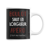 Mug Saut en Longueur C'est ma Routine - Planetee
