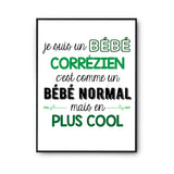 Affiche fier d'être Corrézien - Planetee