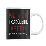 Mug Modélisme C'est ma Routine - Planetee