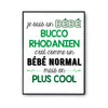 Affiche fier d'être Bucco Rhodanien - Planetee