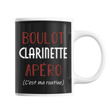 Mug Clarinette C'est ma Routine - Planetee