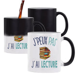 Mug Magique J'peux pas Lecture - Planetee