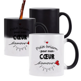 Mug magique Petite Boisson d'une Cœur d'amour - Planetee