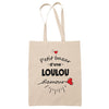 Sac Tote Bag Petit Bazar d'une Loulou d'amour - Planetee