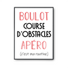 Affiche Course d'Obstacles C'est ma Routine - Planetee