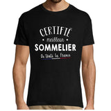 T-shirt Homme Sommelier Meilleur de France - Planetee