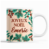 Tasse Noël Emeric Beige - Planetee