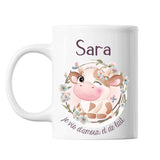 Mug Sara Amour et Biberon de Lait Vache - Planetee