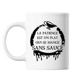 Mug La Patience est un plat qui se mange sans Sauce - Planetee