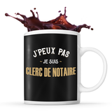 Mug Clerc de Notaire J'peux pas - Planetee