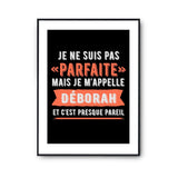 Affiche Déborah pas parfaite mais presque pareil - Planetee