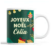 Tasse Noël Célia Vert - Planetee