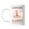 Mug Capucine Cou Monté Girafe - Planetee