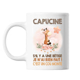 Mug Capucine Cou Monté Girafe - Planetee