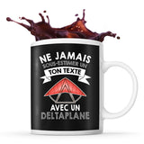 Mug personnalisable deltaplane Prénom Métier Age tasse pour Deltiste - Planetee
