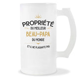 Chope de bière Beau-Papa Propriété - Planetee