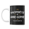 Mug propriété de Anne - Planetee