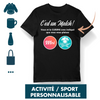 Cadeau C'est un Match Activité / Sport Personnalisable - Planetee