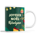 Tasse Noël Roselyne Vert - Planetee