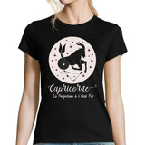 T-shirt femme Capricorne | Signe Astrologique - Planetee