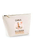 Trousse Carla Cou Monté Girafe - Planetee