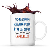 Mug Carreleur Pas Besoin de Cheveux - Planetee