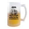 Chope de bière Jibril Prénom Pilier de Bar - Planetee