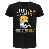 T-shirt homme J'peux pas fourgon aménagé - Planetee