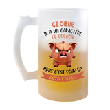 Chope Ce Cœur Caractère de Cochon - Planetee