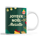 Tasse Noël Mariette Vert - Planetee