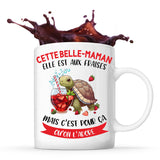 Mug Cette Belle-Maman Elle est aux fraises - Planetee