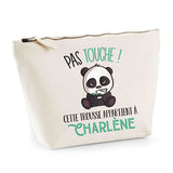 Trousse Charlène Pas touche Panda - Planetee